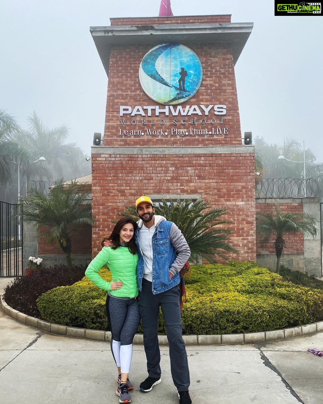 Mehrene Kaur Pirzada Instagram - Forever a #pathwayzian 🥰💥 @gurfatehpirzada Pathways World School