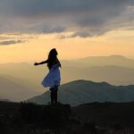 Mehrene Kaur Pirzada Instagram – The way to become one with the Universe is to trust it. 😇