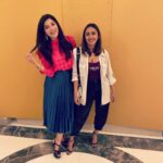 Mehrene Kaur Pirzada Instagram – 9 years after 💕 
Thanks @gurfatehpirzada 😜 ITC Grand Maratha
