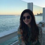 Mehrene Kaur Pirzada Instagram – Malibu Sunset 🌅 #blessed #CaliLife