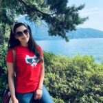 Mehrene Kaur Pirzada Instagram - Buongiorno Switzerland 🇨🇭 Lake Lugano