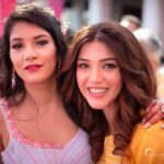 Mehrene Kaur Pirzada Instagram - Bestieee 😍💋