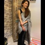 Mehrene Kaur Pirzada Instagram - Saree love 🥰