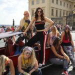 Mehrene Kaur Pirzada Instagram - Dhan Dhana Dhan song shoot in Prague #throwback