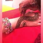 Mehrene Kaur Pirzada Instagram - Mehendi 🥰 #bestfriendwedding