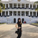 Mehrene Kaur Pirzada Instagram – Day out 💞💞💞 Taj Falaknuma Palace