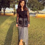 Mehrene Kaur Pirzada Instagram - Wearing @arabyshanaya , Styling @veerakapuree for #F2 Promotions 🤩💞
