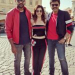 Mehrene Kaur Pirzada Instagram - Many Many Happy Returns of the day Venky Sir 🎉🎊 #F2 turned my dream into reality to have shared the screen with you. Thank you for everything that you've taught me, it's a lifetime experience that I'm always going to cherish. You are The Epitome of Perfection🙏 Let's Rock in Cinemas with #F2 😁 @venkateshdaggubati Prague, Czech Republic