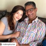 Mehrene Kaur Pirzada Instagram - Blessed to have such angels in life who you started with and they walk along ❤️#Repost @makeupkumar with @get_repost ・・・ Sunday chilling with my beautiful friend @mehreenpirzadaa #instagood #instapics #instalike #actor #actorslife #makeupstorys #makeupstorysbykumar #glowingskin #beautiful #punjabikudi #happiness