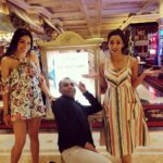 Mehrene Kaur Pirzada Instagram – Happy Fathers Day to the man who actually defines Fatherhood! Thank you for everything uncle. You are a Legend 😎👑 he took us to Vegas for celebrations #happyfathersday