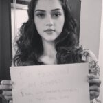 Mehrene Kaur Pirzada Instagram – I Am Hindustan 
I Am Ashamed 
8 Years Old ! Gang Raped ! Murdered in Devi-Sthan Temple #KATHUA #justiceforasifa