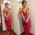 Mehrene Kaur Pirzada Instagram - Outfit courtesy @nishrascouture Jewellery @aarni_by_shravani Make Up @ramkrishnakasara Hair @ksivakumarsiva For an event in Nellore yesterday 😍