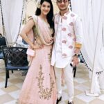 Mehrene Kaur Pirzada Instagram – @anshulkhadwalia really missing #ShuSha wedding. Lets do this again 😂😘😍