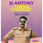 Mohanlal Instagram - @antonyperumbavoor “Sherikkum Police-il edutho” 😁 #BroDaddy streaming on #DisneyHotstar from 26/01/2022 @brodaddymovie @therealprithvi @antonyperumbavoor @aashirvadcine @disneyplushotstar #BroDaddy #DisneyHotstarMalayalam #DisneyHotstar