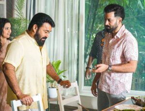 Mohanlal Instagram - With Director @therealprithvi 
#BroDaddy