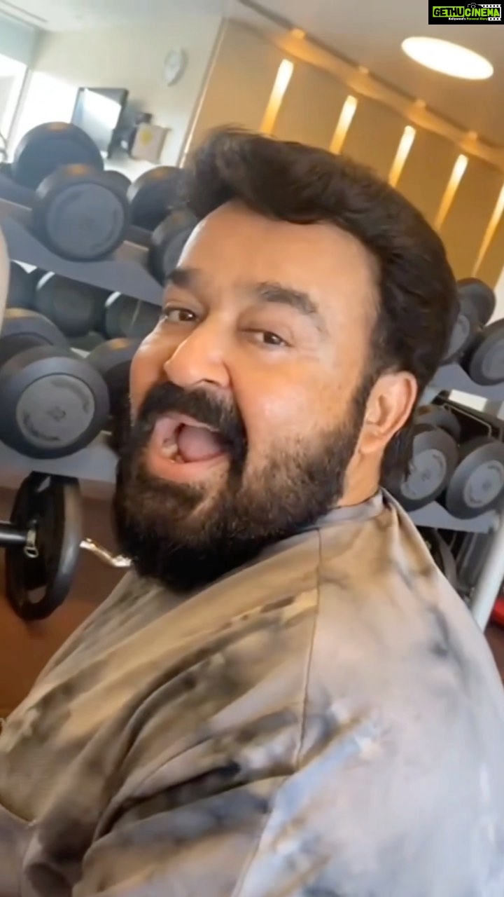 Mohanlal Instagram - 🏋️‍♀️ 💪🏼