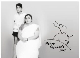 Mohanlal Instagram - Happy Mother's Day . . . . #mothersday #amma
