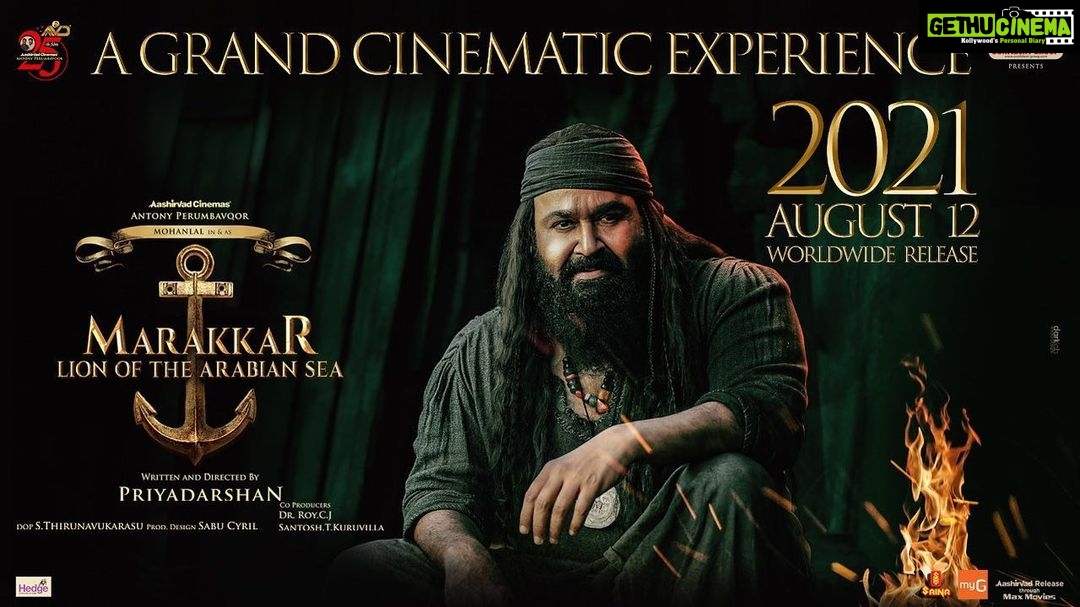 Mohanlal Instagram - #MarakkarLionOfTheArabianSea #marakkararabikadalintesimham #marakkarmovie