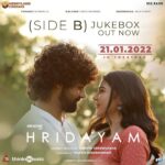 Mohanlal Instagram - Side B of #Hridayam's Audio Jukebox is out now! ❤️ #HridayamAudioJukebox #HridayamFromJan21