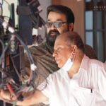 Mohanlal Instagram - And the Camera starts Rolling ! First day of shoot Action ! #Barroz
