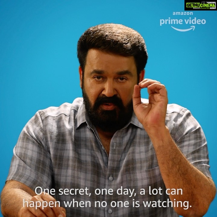 Mohanlal Instagram - Tonight, all the secrets will be out in the open. #Drishyam2OnPrime premieres on Feb 19, @PrimeVideoIN @meenasagar16 @jeethu4ever @antonyperumbavoor @aashirvadcine @drishyam2movie @satheesh_kurup
