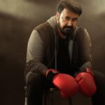 Mohanlal Instagram - 🥊 Photo courtesy - @nithinnarayan Designer stylist - @jishadshamsudeen . . . . #boxing