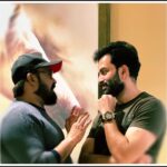 Mohanlal Instagram - With @therealprithvi Picture Courtesy: @sameer_hamsa