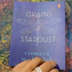 Mohanlal Instagram - ‘And I’ll meet you on the other side of hesitation’ Grains of Stardust @mayamohanlal . . . . #grainsofstardust #art #poetry #mayamohanlal