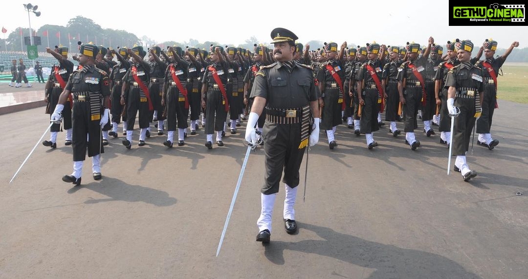 Mohanlal Instagram - Saluting my fellow terriers and all men in uniform for their selfless commitment and bravery on the 71st raising day of Territorial Army today. Extremely proud to be one among the 122 INF BN (TA) Madras, Kannur. . . . . . #TerritorialArmy #indianarmedforces