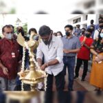 Mohanlal Instagram - Glad to share that we have started the shooting of #Drishyam2 today. Here are some of the Pooja Pics. . . . . #drishyam #drishyam2 #shooting #covidprotocolsinplace