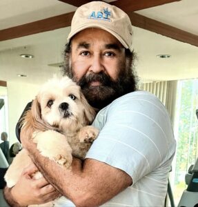 Mohanlal Instagram - Bailey ❤️ 🐶