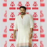 Mohanlal Instagram - At the AMMA event, thanks @seemattitextiles #seematti