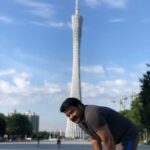 Mohanlal Instagram - PC @Sameer_hamsa. #cantontower #gaungzhou #china Canton Tower Gaungzhou China