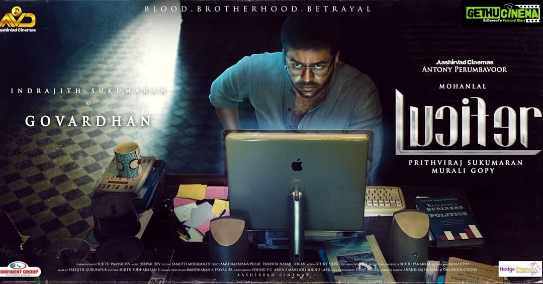 Mohanlal Instagram - #Lucifer character posters