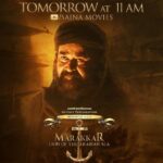 Mohanlal Instagram – #MarakkarLionoftheArabianSea Teaser #3 Releasing tommorow at  11:00 am on Saina Movies YouTube channel . Stay tuned
.

@priyadarshan.official @suniel.shetty @arjunsarjaa @manju.warrier @pranavmohanlal @keerthysureshofficial @kalyanipriyadarshan @aashirvadcine @dop_tirru #PrabhuGaneshan #SabuCyril #Marakkar