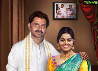 Monal Gajjar Instagram - Thank you Omkar sir for this beautiful memories for life time 🙏🌷🙏 & @deepak.s_official for creating this masterpiece. Thank you @starmaa for dancee plus. All my big family who loves me & support me. Lots of love & gratitude. 🙏😇🙏💝🌷📸 #Jai shri krishna #Govinda Govinda #love #grattitude #picoftheday #degitalpainting #papakipari #fatherdaughter #gift #gratitude #monalgajjar #imqueen👸🏻👑