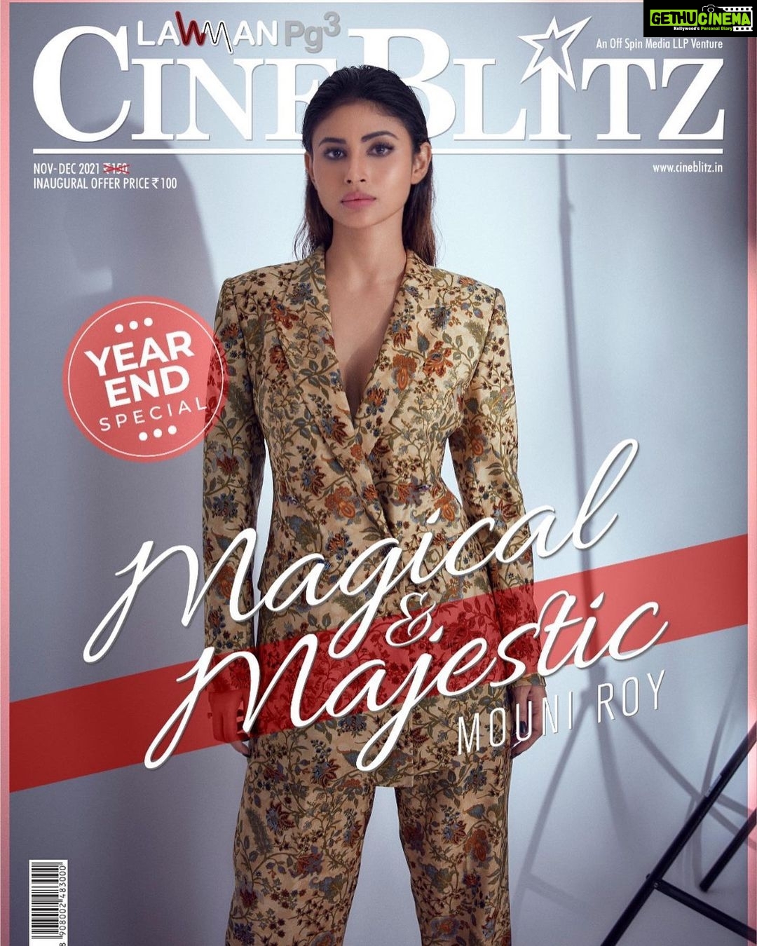 Mouni Roy Instagram - loves a printed pansuit π __________________________________________________ Magazine: @cineblitzofficial Produced by: @maximus_collabs_ Photographer: @kadamajay Stylist: @shnoy09 Make-up: @mukeshpatilmakeup Hair: @hairbytabassum Outfit: @houseofneetalulla Artist Reputation Management: @media.raindrop