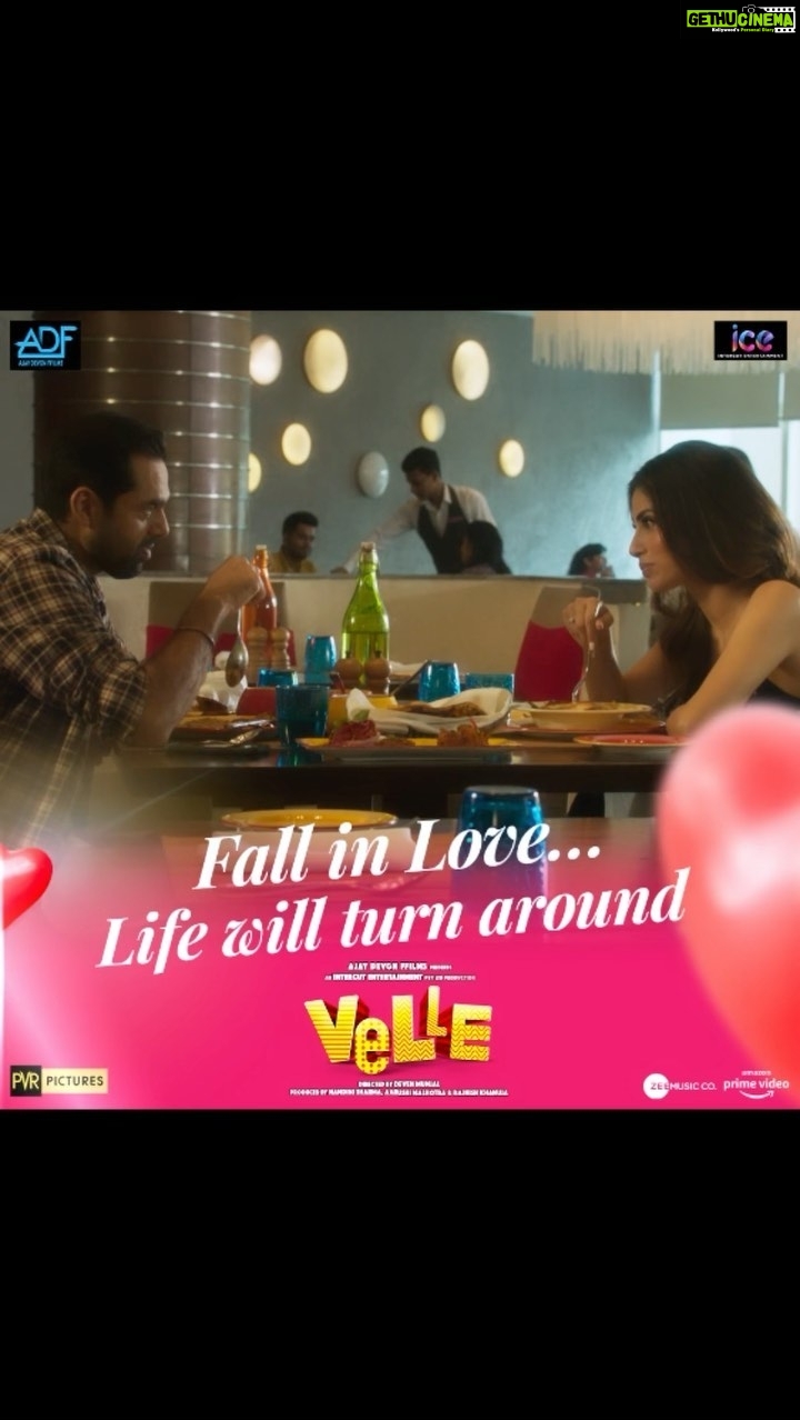 Mouni Roy Instagram - Meet Rishi & Rohiniš¤ #Velle in cinemas:10th Dec 2021 @abhaydeol @imkarandeol @anyasinghofficial @savantsinghpremi @vissheshh @devenmunjal @adffilms @intercutentertainment @zeemusiccompany @pvrpictures