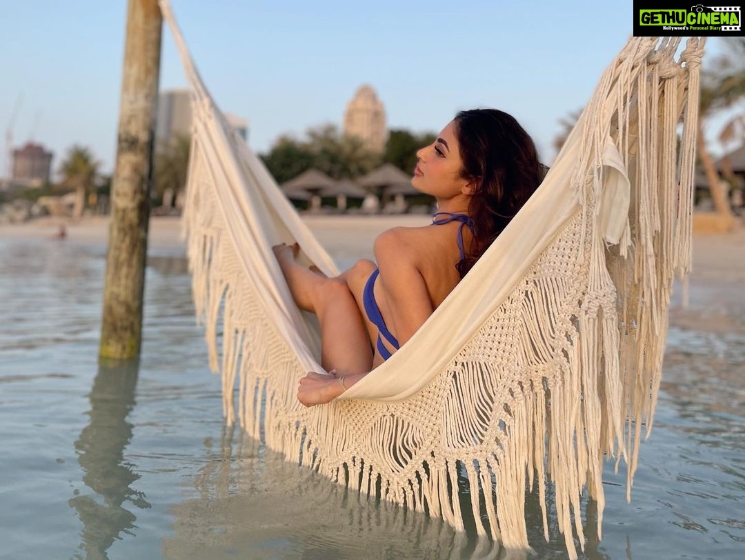 Mouni Roy Instagram - “Live in the sunshine, swim the sea, drink the wild air.” – Ralph Waldo Emerson.