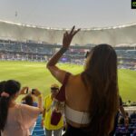 Mouni Roy Instagram - INDIA INDIAAAAAAA🇮🇳 @bookingcom truly made it easier for us to experience one of the most awaited and cherished cricket matches first-hand. Super excited to watch India’s first match at the ICC Men’s T20 World Cup! @t20worldcup Dubai International Cricket Stadium