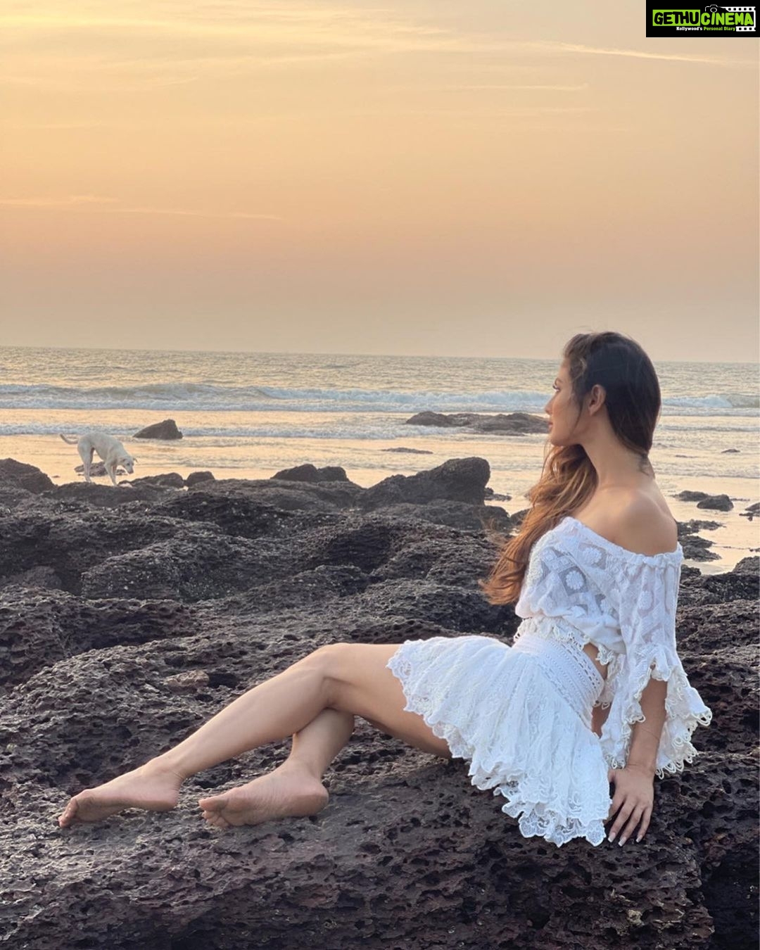 Mouni Roy Instagram - Each day I have to make a new promise To myself To be braver than my past To be stronger than the struggle So I may find a bigger adventure Regardless of the risk……. 📸 @rohiniyer
