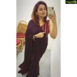 Mrudula Murali Instagram - It’s been a saree week• Hello 2022, let’s do a lot more saree days😉 Saree & blouse : @thaiyalpura