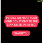 Mrudula Murali Instagram - Requesting you all to kindly make donations to the link given in my bio, please. ♥️