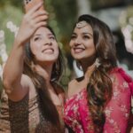 Mrudula Murali Instagram – This photo of mine was clicked by the one in the second pic, while we were chilling like in the 3rd pic, just before getting to know the wedding was to be planned in 2 weeks and tadaa you see how we pulled it off!!! 
Btw.. happy birthday PJ… @pjmartha 🤪🤣 I love you korech.. valareee korech..😈

#friendslikefamily #friendslikesisters #pool #birthday #happybirthday