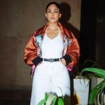 Mrunal Thakur Instagram - Time to play👊🏽 Styled by: @rahulvijay1988 Make-up: @missblender Hair: @mallikajolly assisted by: @stylistsony Assisted by (styling) @bleatsbyk & @dat.bish.bad.bish Jacket : @dhruvkapoor Bodysuit : @ookioh Jeans : @studiomoonray Bag @dior Heels : @louboutinworld Jwellery: @diosaparis 📸 @leroifoto