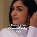 Mrunal Thakur Instagram - Let’s talk straight with #XtensoStraight! The L’Oréal Professionnel Xtenso care range is absolutely perfect for straight hair! It helps me maintain my straight hair. It's recommended by hair experts, the product range also provides intense nourishment and strength. After a hectic shoot schedule, Xtenso range ensures my hair gives a permanent blow dry look! #AD #XtensoStraight #lorealprofiIndia @lorealpro @lorealpro_education_india