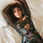 Mrunal Thakur Instagram – I only love my bed and my momma, I’m sorry 😈