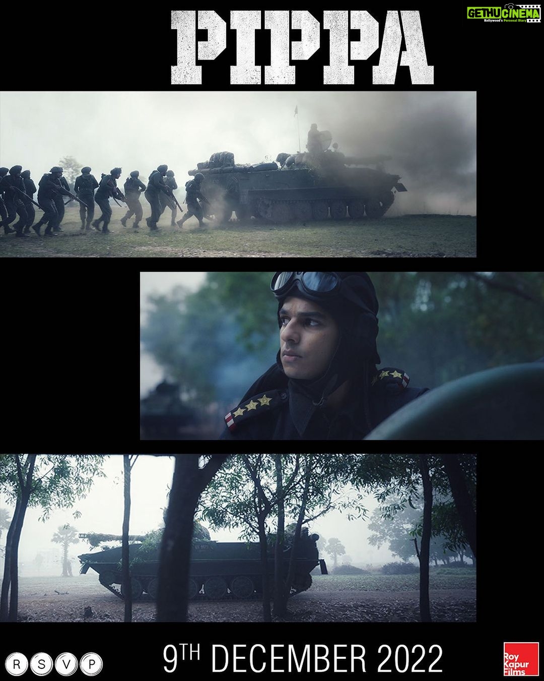 Mrunal Thakur Instagram - On the 50th anniversary of #VijayDiwas, we salute the bravery of the Indian soldiers who fought to liberate Bangladesh #1971 #PIPPA releasing in cinemas on 9th Dec 2022 @ishaankhatter @rajamenon @priyanshupainyuli @sonirazdan @ronnie.screwvala #SiddharthRoyKapur @arrahman @koo_ba_koo @ravi_randhawa00 @tanmay_mohan @malvika25 @adi_krishna1 @shooterseth @stationwala @mandira.shukla @harshdedhia #HemantiSarkar @tessjoseph19 @ninadnayampally @debasishmishr #ArminSauer @martinlederer #VikramDahiya @gauravsingh_18oct @sanjay_dawra @sarveshshingre @bkandhari @cinemaakshay @rsvpmovies @roykapurfilms
