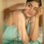 Mrunal Thakur Instagram - 🧚🏼✨ Dewy summer skin 👄 Shot by @aishwaryaa_nayak_photography Styled by @nidhijeswani HMA : @makeupbyshefali.s