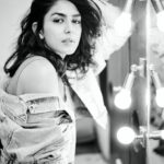 Mrunal Thakur Instagram - I say why not? 😈📸 #postpackupshot by @avigowariker FINALLY 💃❤️🥰 @missblender @lakshsingh_hair